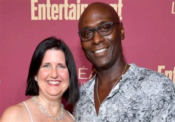 Lance Reddick and his second wife Stephanie Reddick